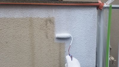 川崎市　B様邸　外構　擁壁塗装 | 外構塗装